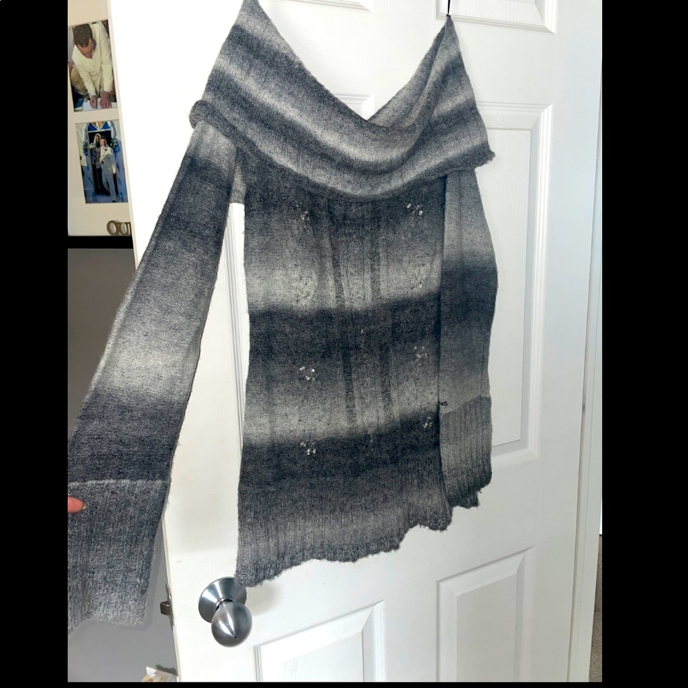 Off the shoulder DKNY sweater